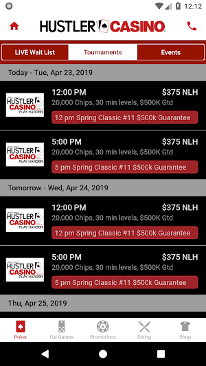Hustler Casino Screenshot 1