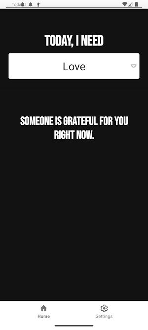 Today, I - Daily Affirmations Screenshot 1