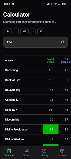 Gematria Calculator Screenshot 0