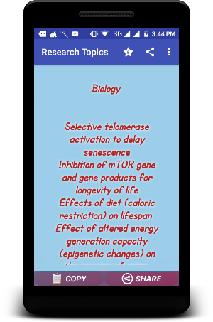 Medical Research Topics Guide Screenshot 1