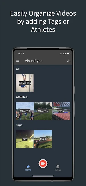 VisualEyes: Video Coaching App Screenshot 2