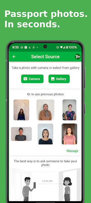 7ID: passport photos Screenshot 0