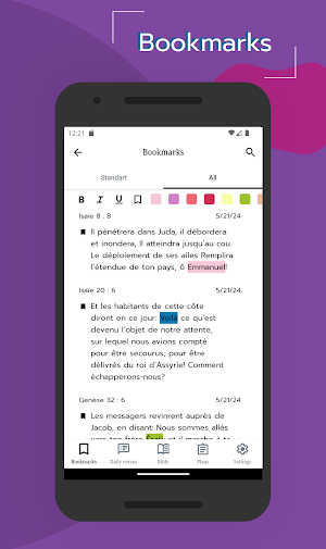 The Jerusalem Bible in French Screenshot 2