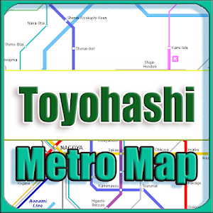 Toyohashi Japan Metro Map Offline Screenshot 0