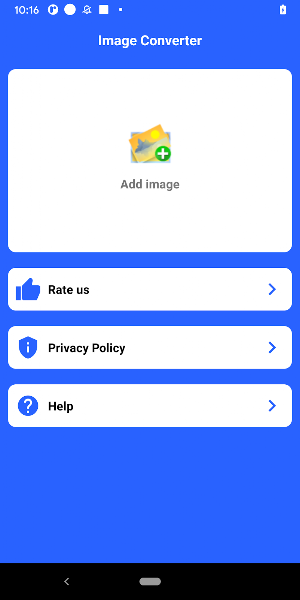 Image Converter - PNG/JPG/JPEG Screenshot 0