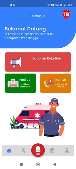 PSC 119 Kabupaten Probolinggo Screenshot 1