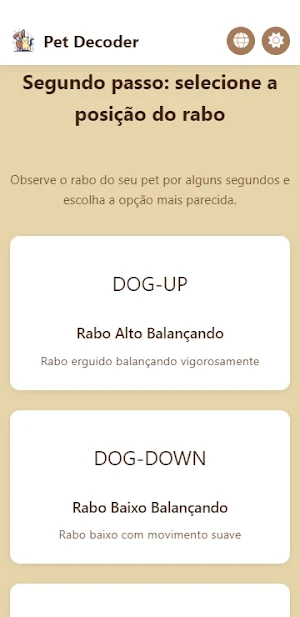Guia Linguagem Corporal do Pet Screenshot 3
