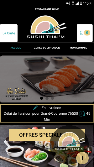 SUSHI THAI M Screenshot 1
