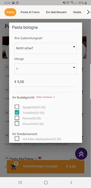 Venedig Pizza Heimservice screenshot 4