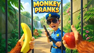 I am Prankster Monkey Game 3d Screenshot 1
