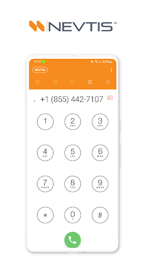 Nevtis VoIP Screenshot 0