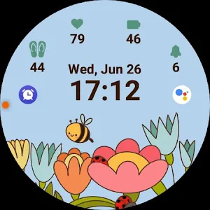 Kawaii Spring animated watch Screenshot 2