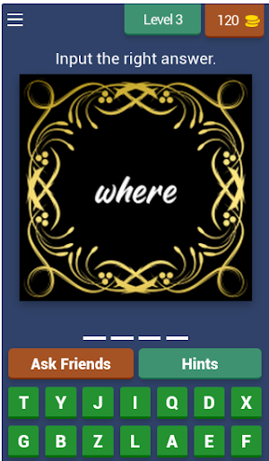 English to Filipino Word Game Screenshot 1
