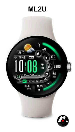 ML2U 281 Watch Face Screenshot 2