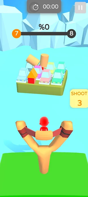 Slingshot Man: Shooting range Screenshot 3
