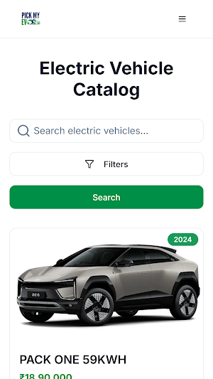 Pick My EV Screenshot 1