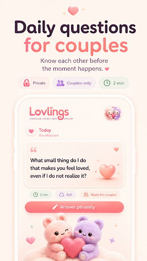 Lovlings: Couples Questions Screenshot 0