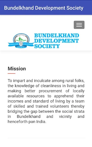 Bundelkhand Development Societ Screenshot 2