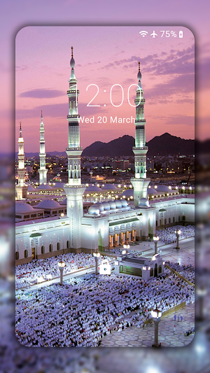 Kaaba & Mecca Live Wallpaper: islamic background Screenshot 2