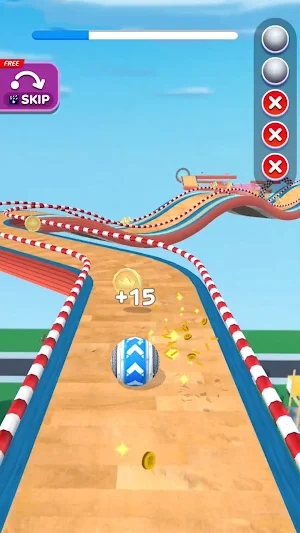 City Rolling Ball: Ball Games Screenshot 3