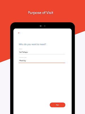 WORKSPACES Visitor Management Screenshot 3