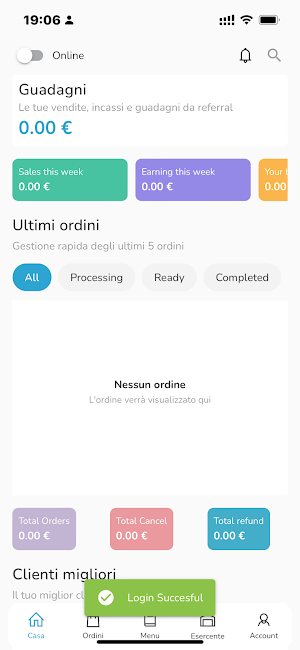 Manager - GourFood Screenshot 2