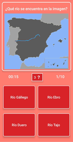 Mapa de España - Quiz Screenshot 3