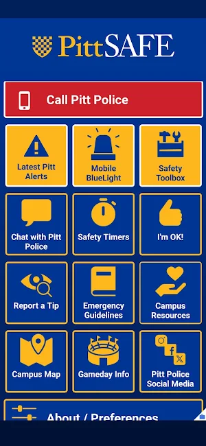 PittSAFE - Pitt Public Safety Screenshot 0