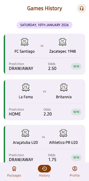 Bevans AI Tips and Scores Screenshot 2