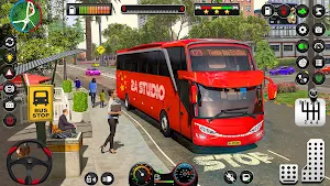 City Coach Bus Driving Games Screenshot 3