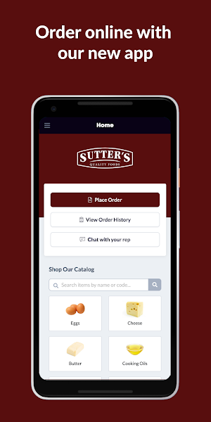 Sutters Foods Screenshot 0