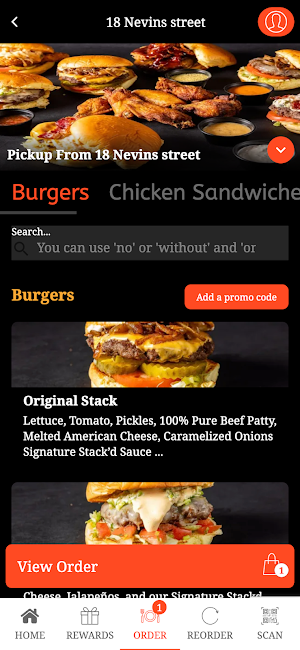 Stack'd Burger NYC Screenshot 3