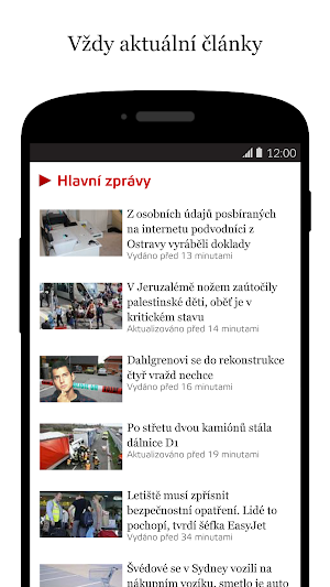 Novinky.cz Screenshot 0