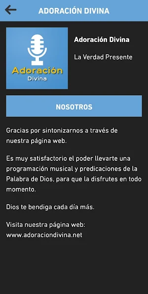Adoración Divina Screenshot 1
