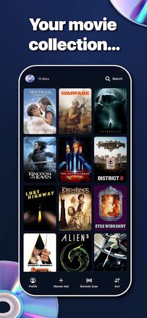 Bluroll: Movie Collector Screenshot 0