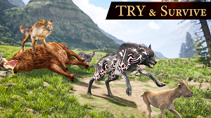 Animal Games - Wolf Simulator Screenshot 0
