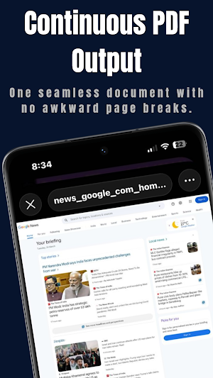Web to PDF: URL & HTML Screenshot 2