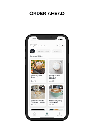 Honey Moon Coffee Co. Screenshot 1