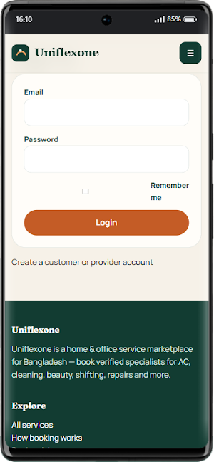 Uniflex Screenshot 3