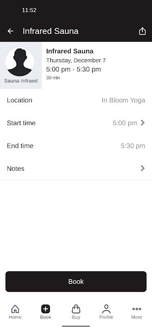 In Bloom Yoga Screenshot 2