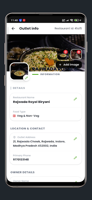 OyeChotuu Restaurant Screenshot 2