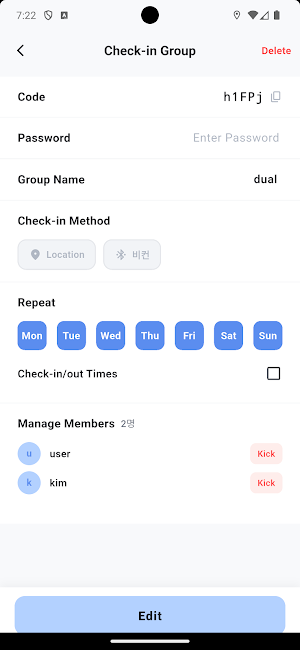 Clockin - Easy clock-in & out Screenshot 2