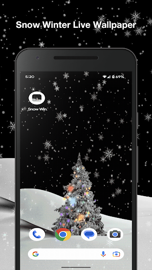 Snow Winter Live Wallpaper Screenshot 3