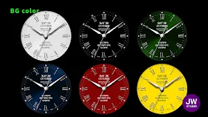 JW142 jwstudio watchface Screenshot 3