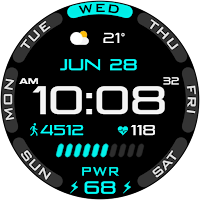 DIGITAL DIRING Watch face