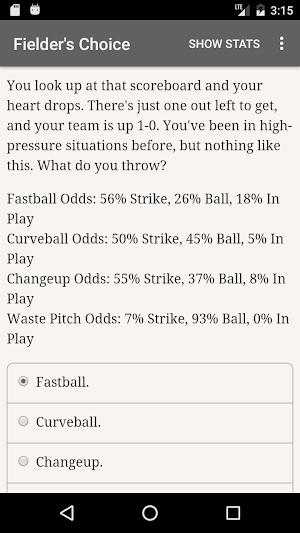 The Fielder's Choice Screenshot 1