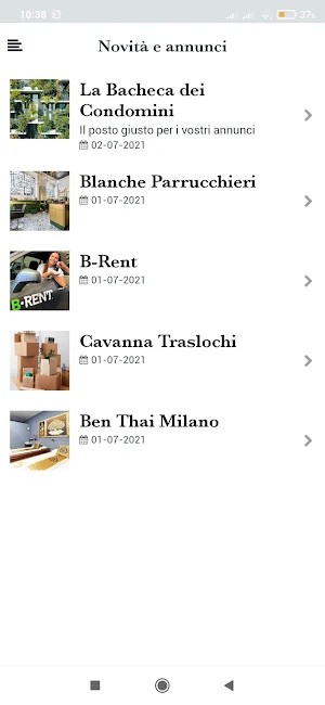 Bosco Verticale Concierge Screenshot 3