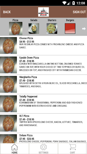 Baker’s Pizza Sports Shack Screenshot 2