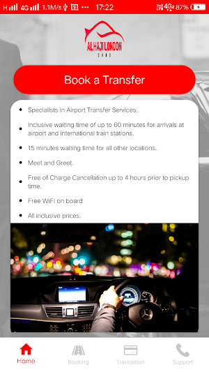 Al Haji London Cars Chauffeur Screenshot 0