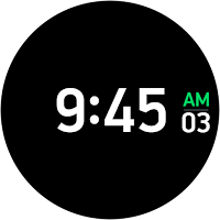 ALX03 Digital Color Watch Face